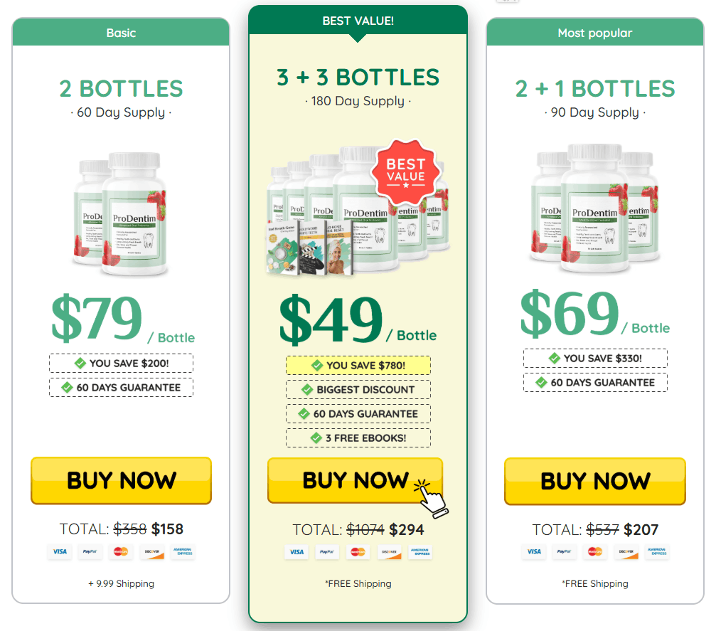 ProDentim-price